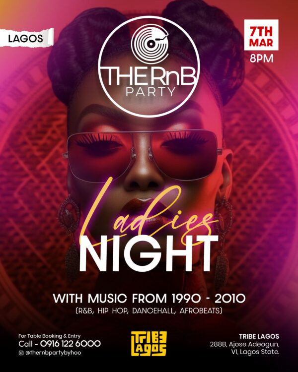 THE RNB PARTY - MARCH 7TH