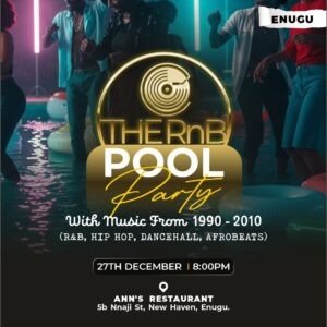 THE RNB PARTY - POOL PARTY - DECEMBER 27TH