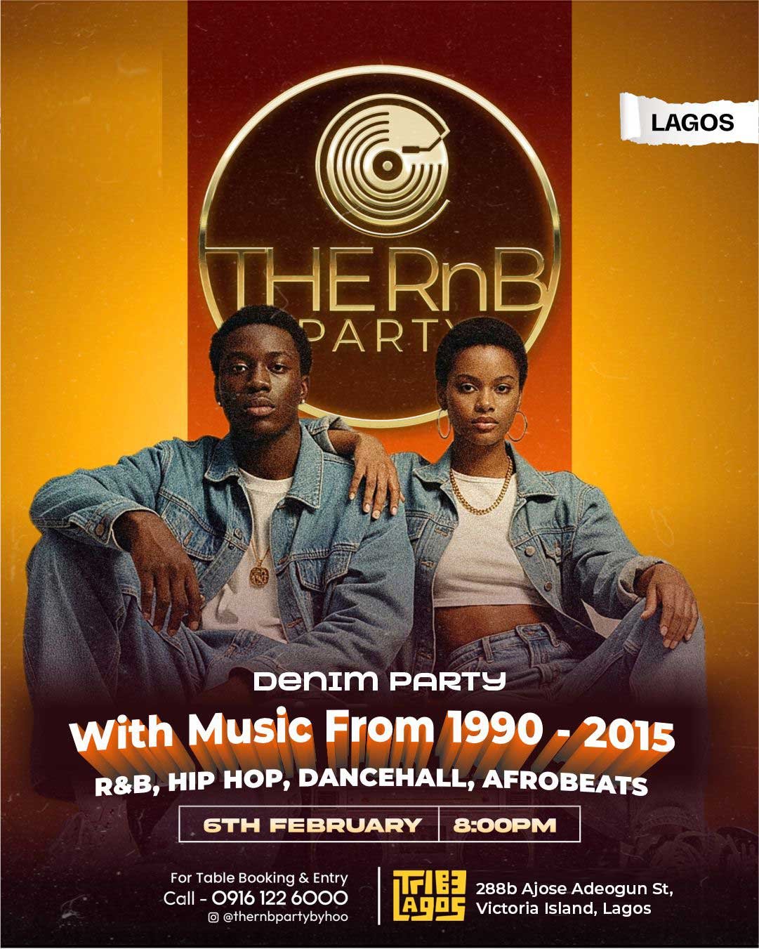 THE RNB PARTY - FEBRUARY 6TH