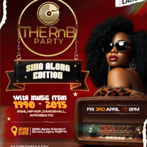 THE RNB PARTY - APRIL 3RD