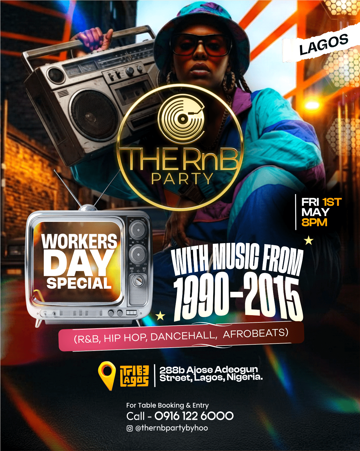 THE RNB PARTY - MAY 1ST