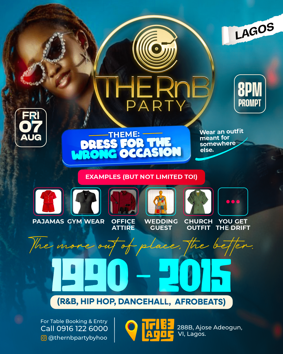 THE RNB PARTY- August 7th