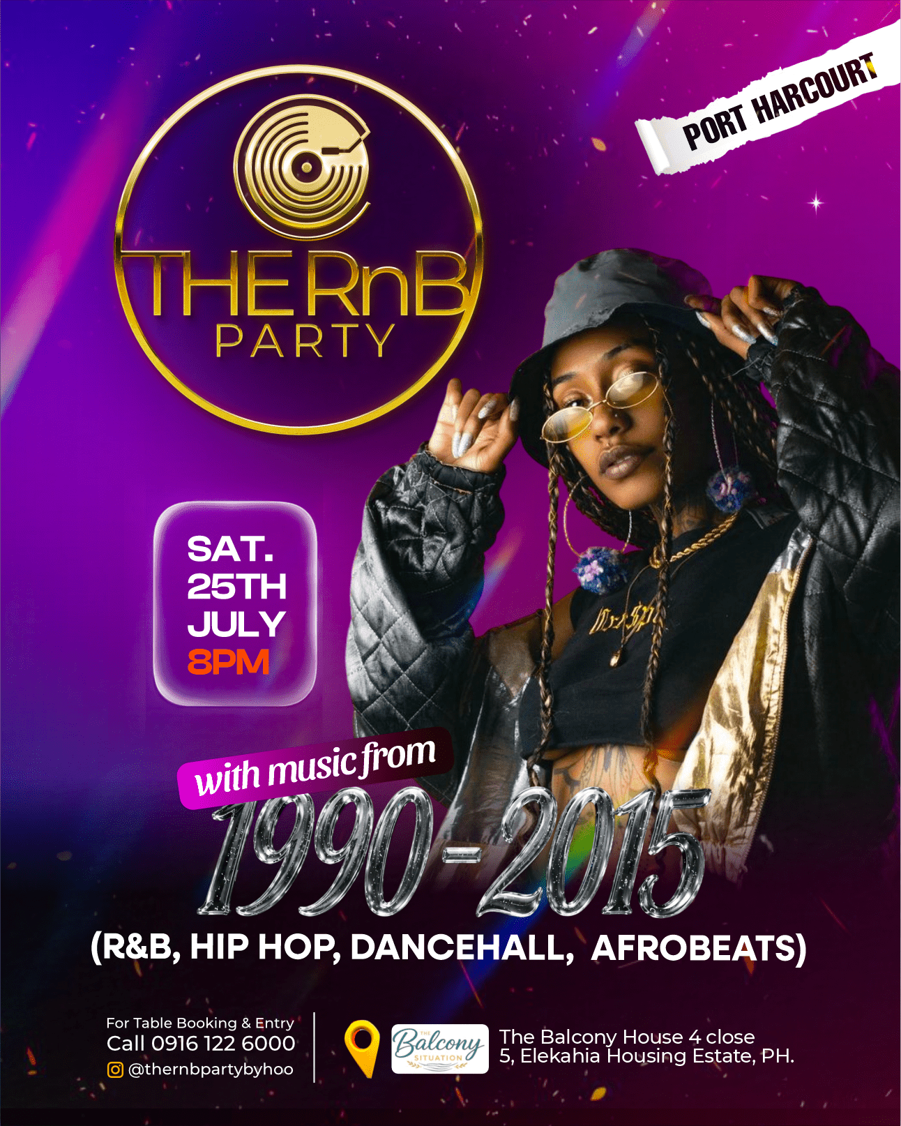 THE RNB PARTY - PORT HARCOURT - JULY 25th