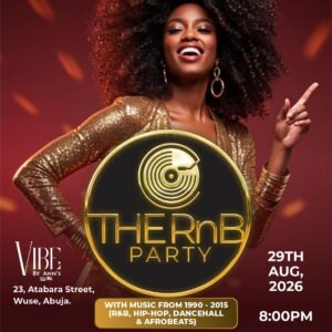 THE RNB PARTY - ABUJA - August 29th