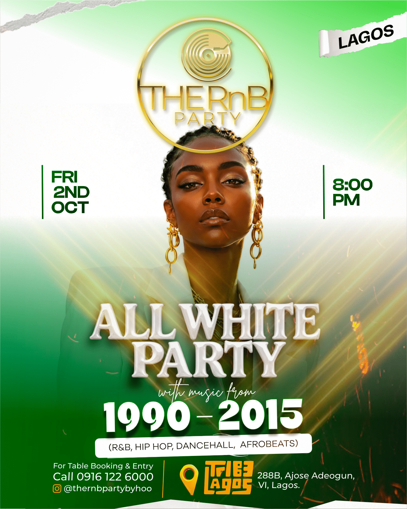THE RNB PARTY - OCTOBER 2ND